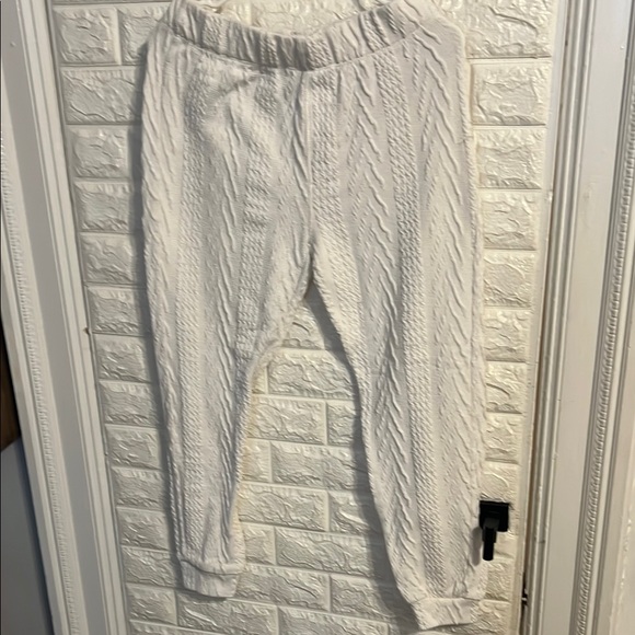 Splendid Cream Relaxed Ribbed Set - Picture 3 of 4